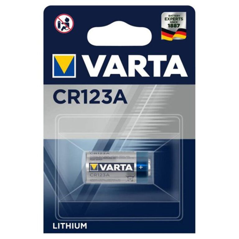 pile varta lithium cr123a - Didactico Tunisie