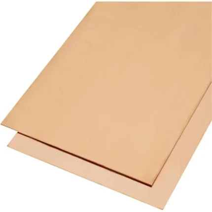 plaque cuivre double - Plaque en cuivre double face 200x300mm - Didactico Tunisie