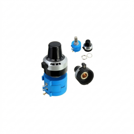 potentiomètre multitours 3590s - Potentiomètre multitours de précision avec capot 100 Ohm à 50 K ohm à 3590S - Didactico Tunisie
