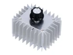 Regulateur de tension thyristor SCR 220V 5000W avec potentiometre et dissipateur aluminium