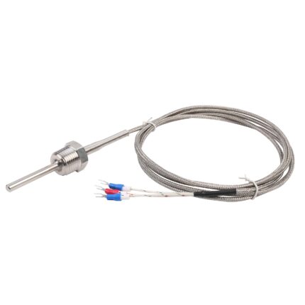sonde température pt100 - Sonde de Température PT100 LONG 5cm- 4M SPT-03/L50 - Didactico Tunisie